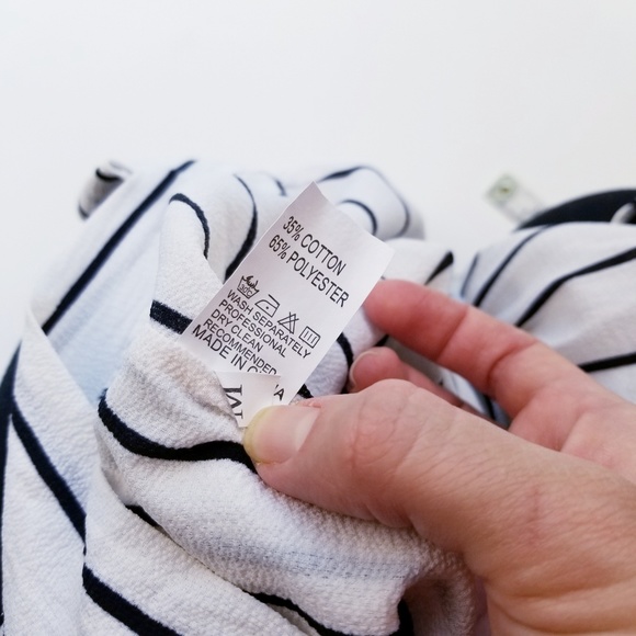 Crop Top Cami Off White Stretchy Adjustable Straps - Picture 8 of 8